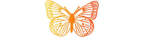 butterfly color gradient